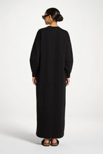 Cotton Basic Dress - Black