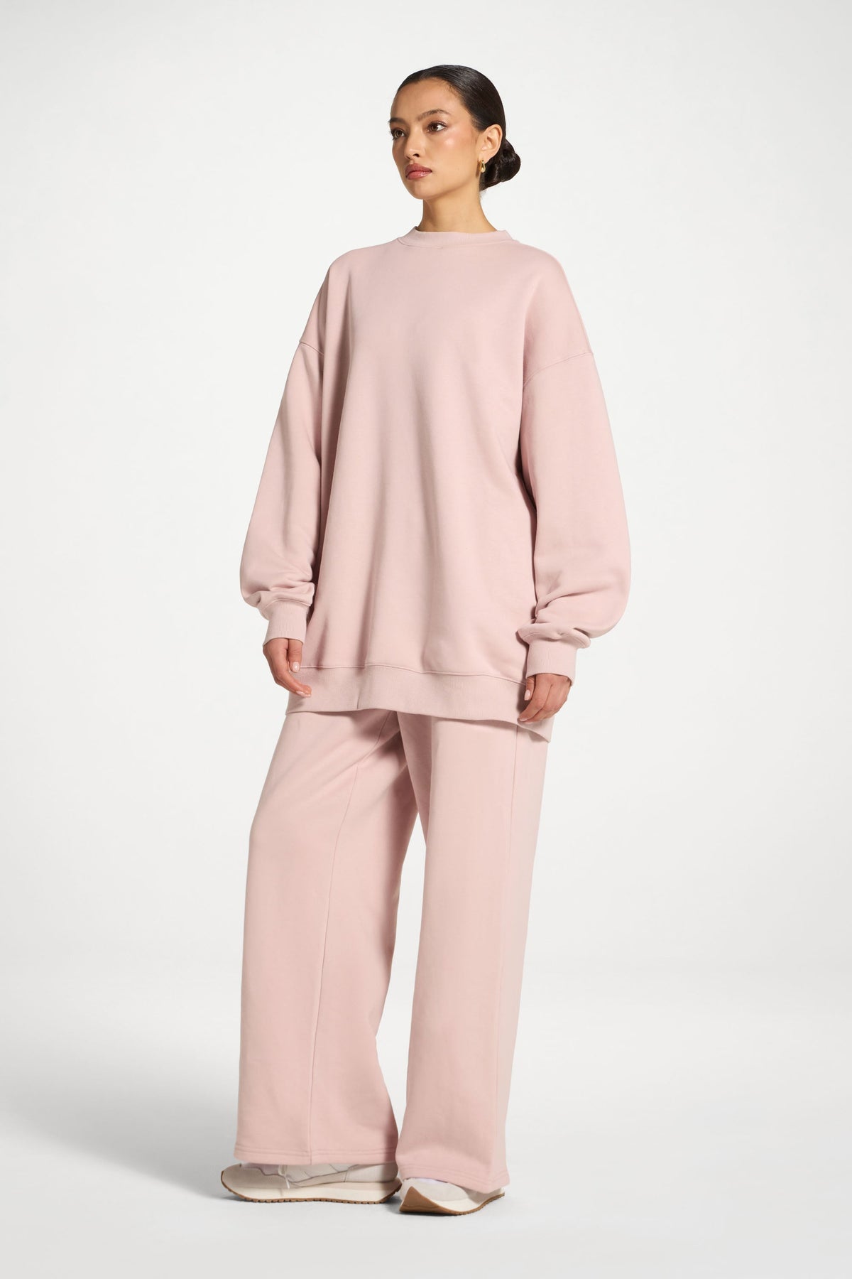 Unisex Crew Neck Sweatshirt - Midnight Mauve