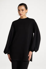 Dila Top & Pant Set - Black