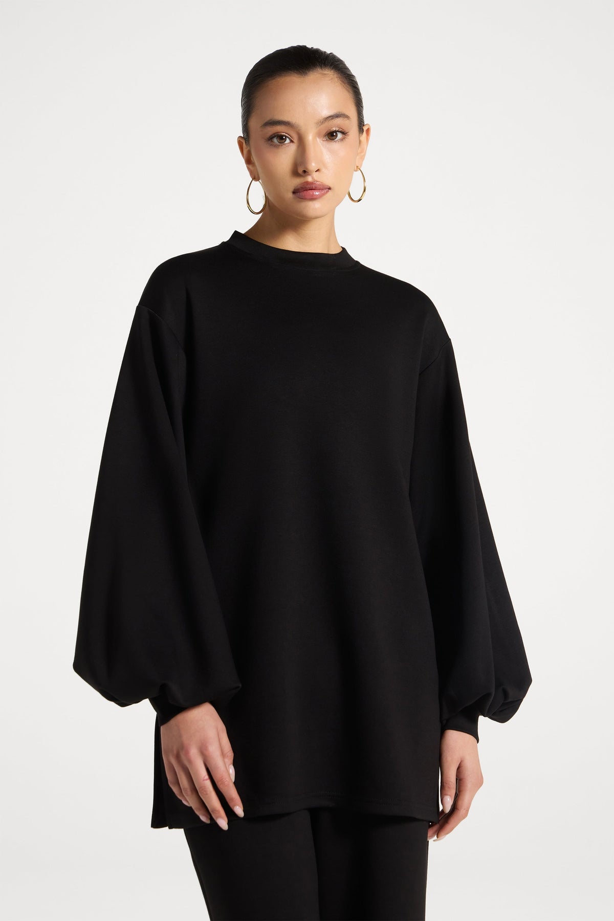 Dila Top & Pant Set - Black