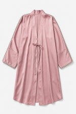 embellished abaya - desert mauve (girls)
