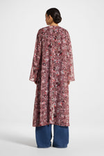 Embroidered Maxi Top - Desert Mauve
