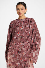 Embroidered Maxi Top Dress - Desert Mauve