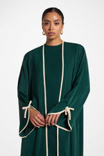Esra Abaya & Dress Set - Forest