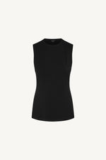 Essential Bamboo Tank Top - Black