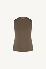 Essential Bamboo Tank Top - Coffee