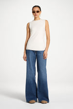 Essential Bamboo Tank Top - Ivory