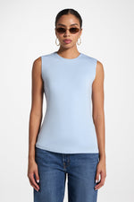 Essential Bamboo Tank Top - Sky