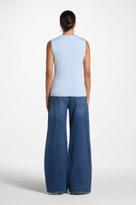 Essential Bamboo Tank Top - Sky