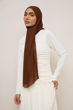 Essential Chiffon Hijab - Caramel