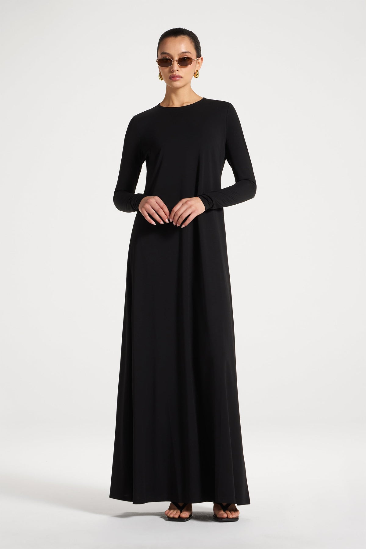 Everyday Abaya & Dress Set - Black
