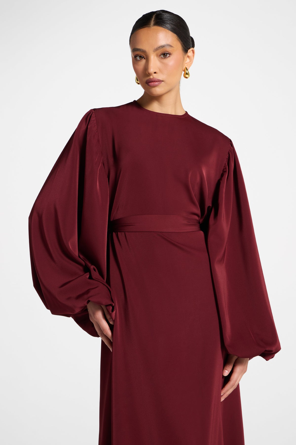 Hidaya Maxi Dress - Pomegranate