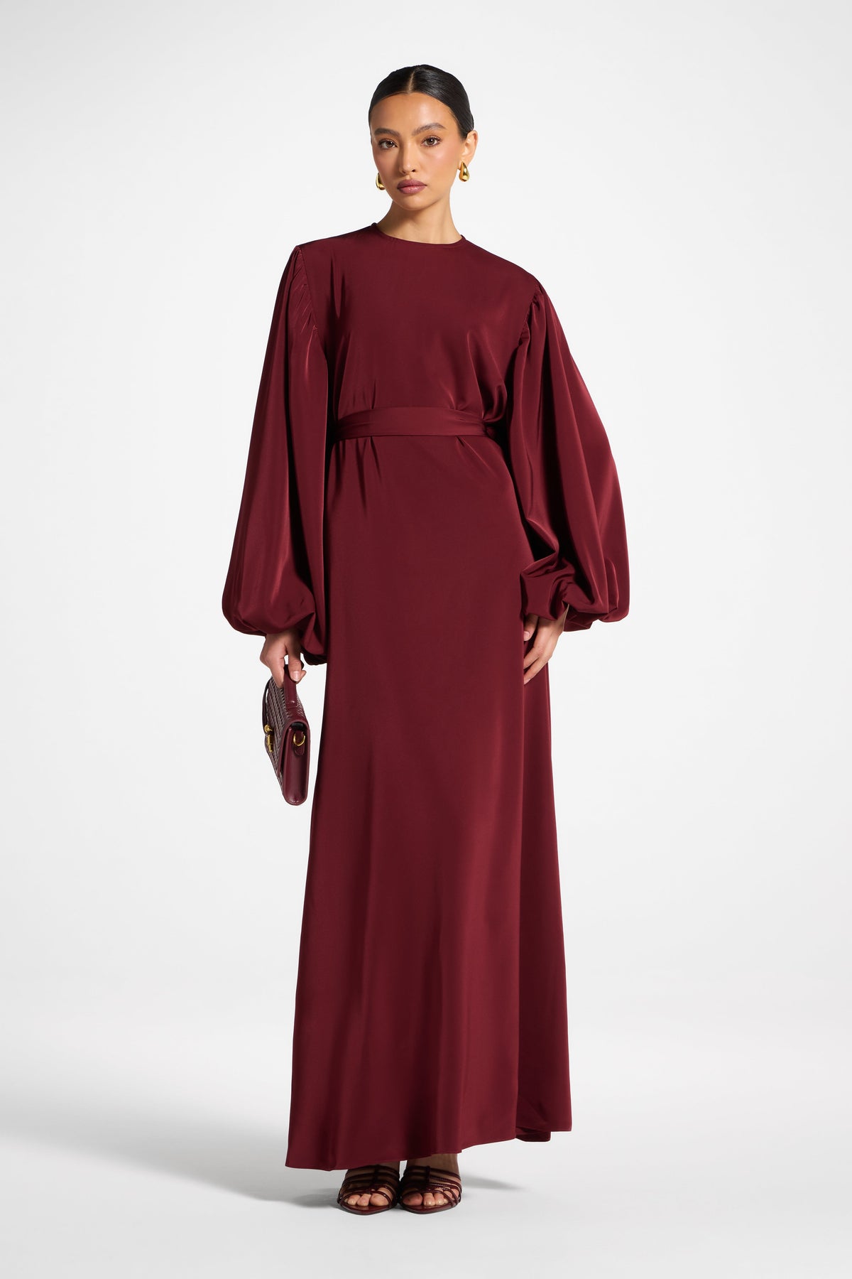 Hidaya Maxi Dress - Pomegranate