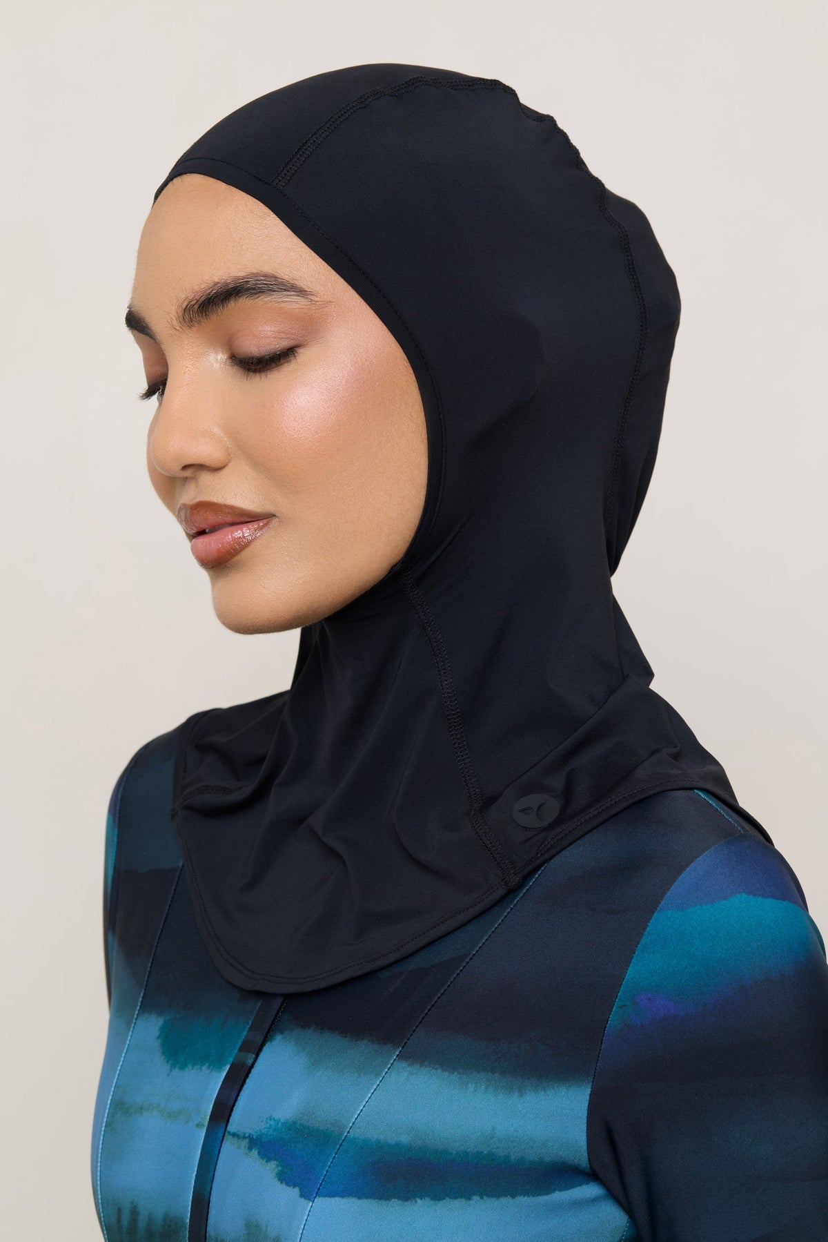 Instant Swim Hijab - Black
