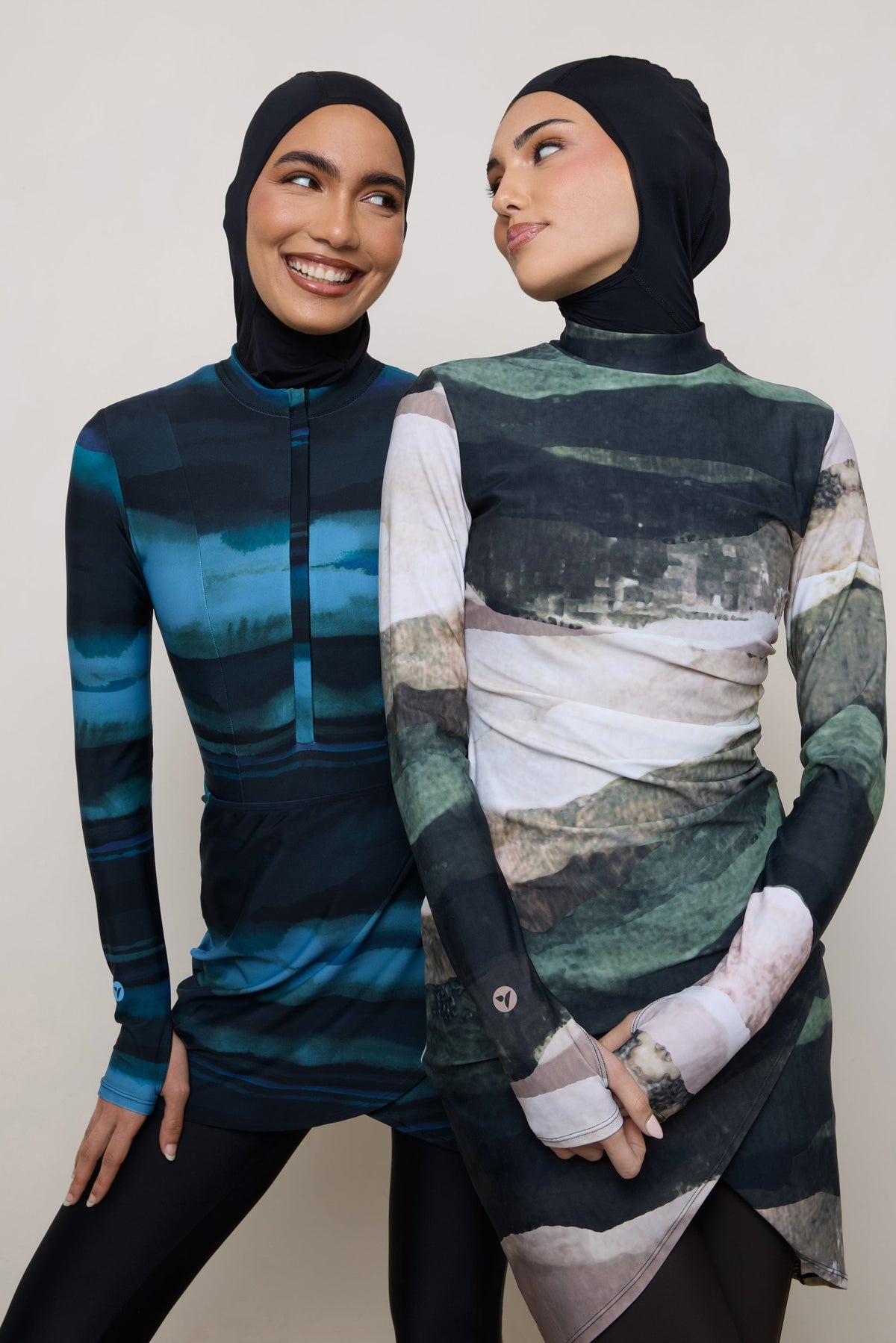 Instant Swim Hijab - Black