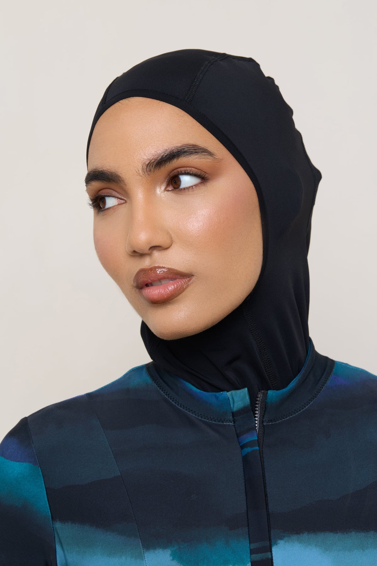 Instant Swim Hijab - Black