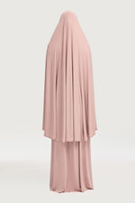 Jersey Cupro Two Piece Prayer Set - Dusty Mauve