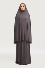 Jersey Cupro Two Piece Prayer Set - Iron