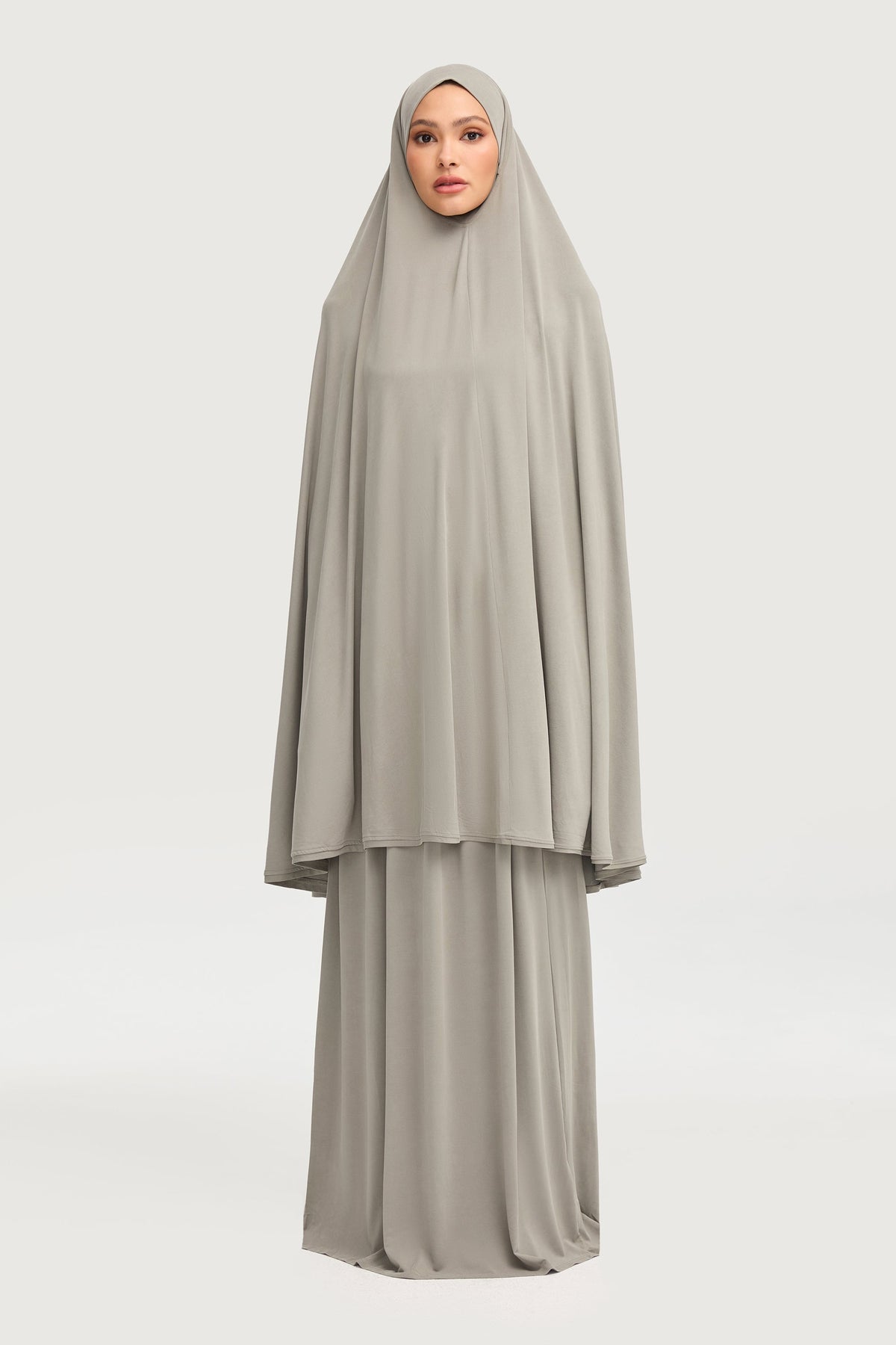 Jersey Cupro Two Piece Prayer Set - Sage