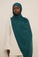 Jersey Hijab - Dark Sea