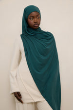 Jersey Hijab - Dark Sea