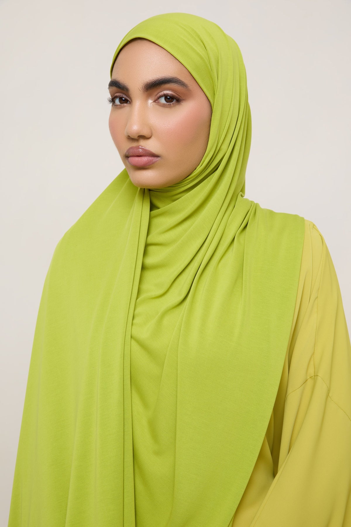 Jersey Hijab - Kiwi