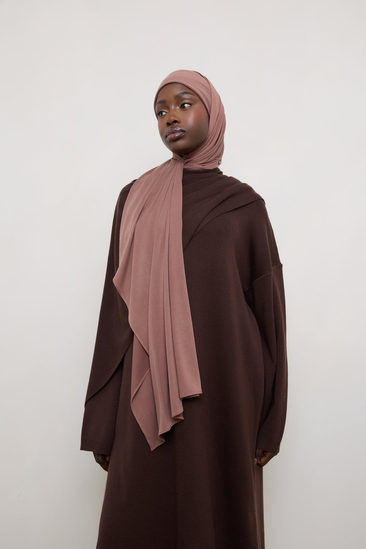 Jersey Hijab - Nutmeg