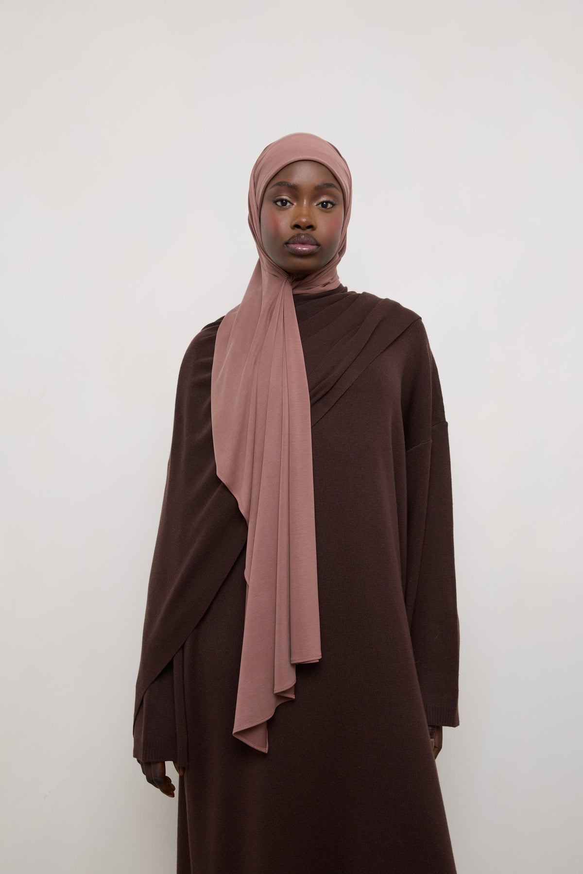 Jersey Hijab - Nutmeg