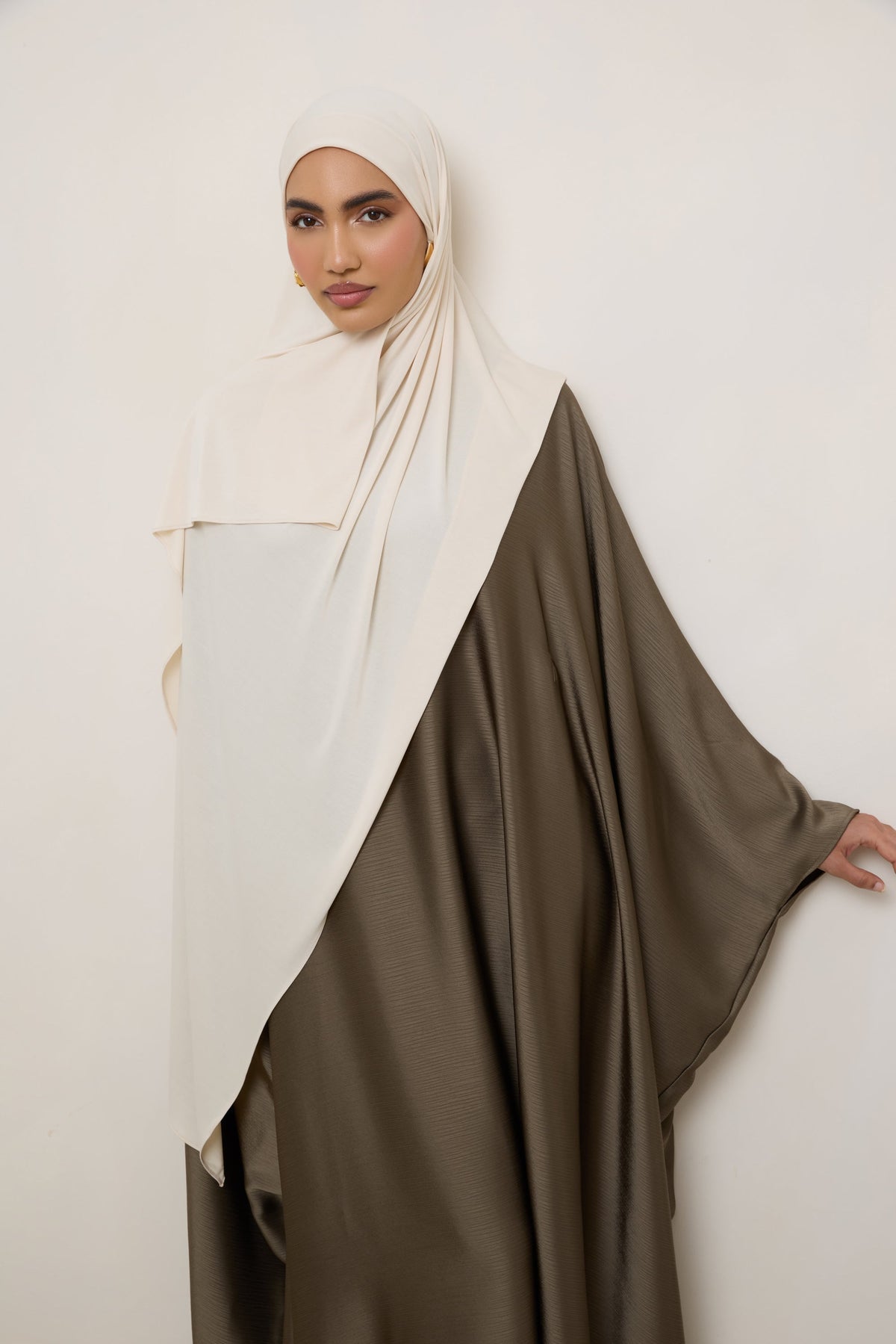 Jersey Hijab - Whitecap