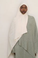 Jersey Hijab - Whitecap
