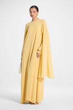 Julia Cape Maxi Dress - Citrus