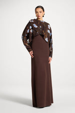Knit Dress & Top Set - Cocoa Petals