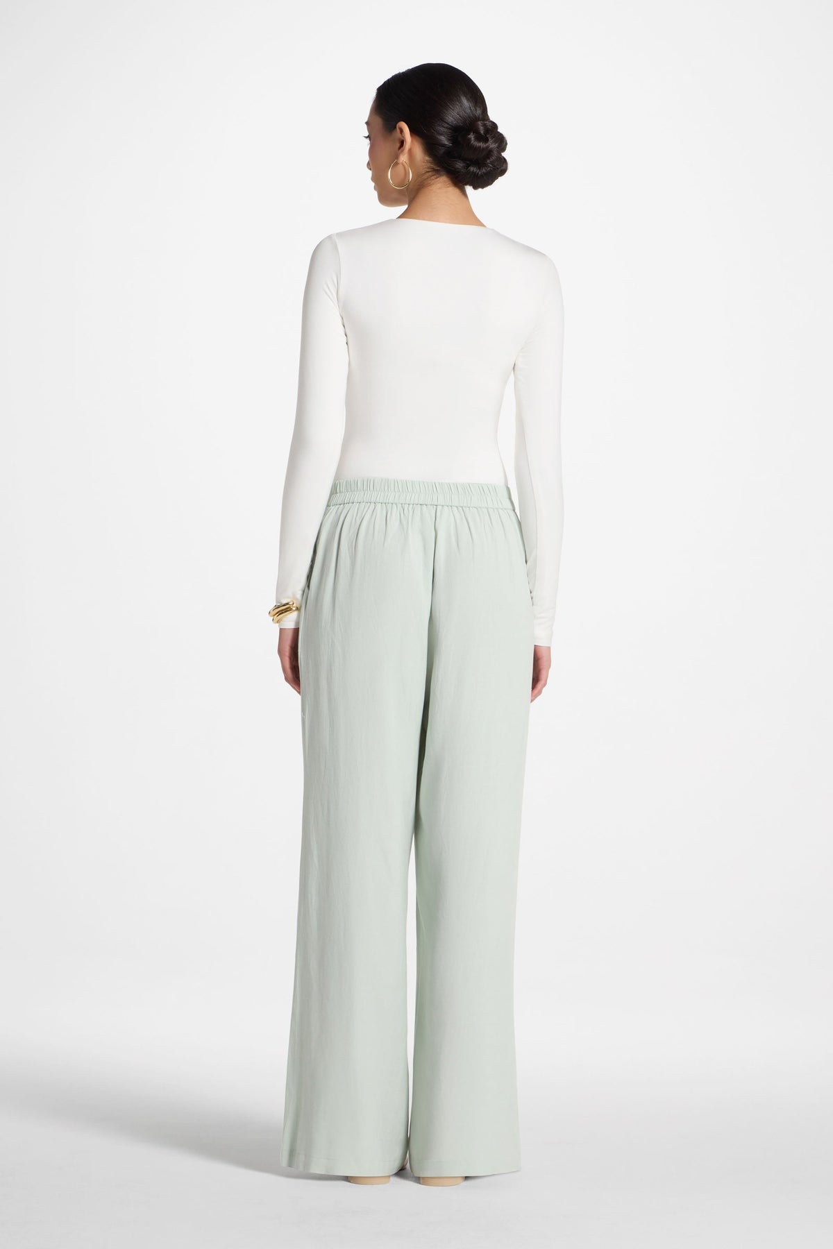 Linen Wide Leg Pants