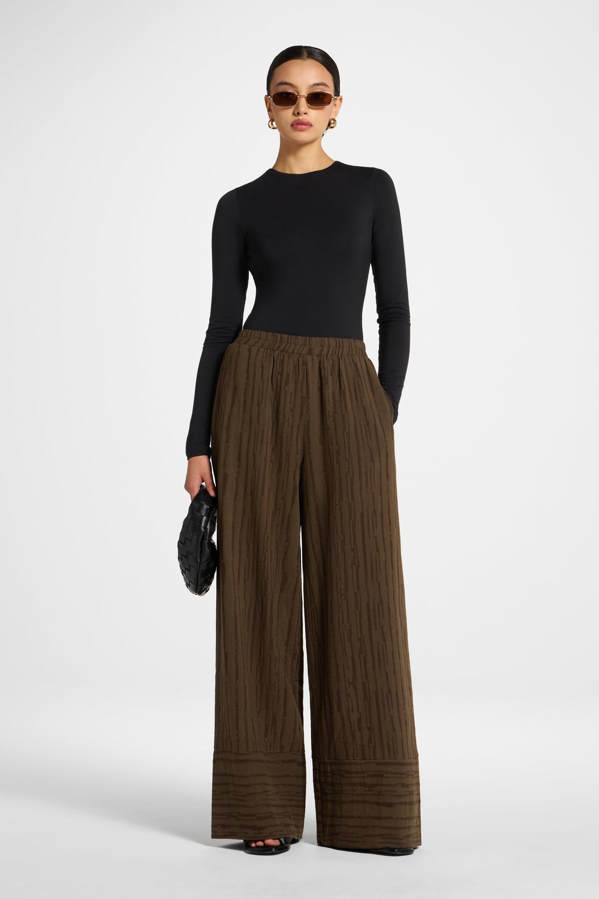 Cotton Linen Wide Leg Pants - Boulder
