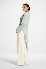 Midi Tunic Top - Iceberg
