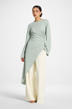 Midi Tunic Top - Iceberg