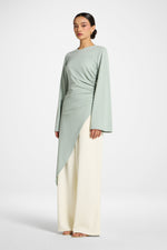Midi Tunic Top - Iceberg