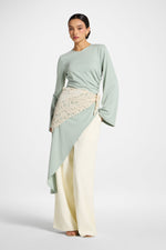 Midi Tunic Top - Iceberg