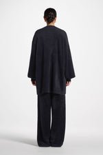 Mink Cardigan - Black