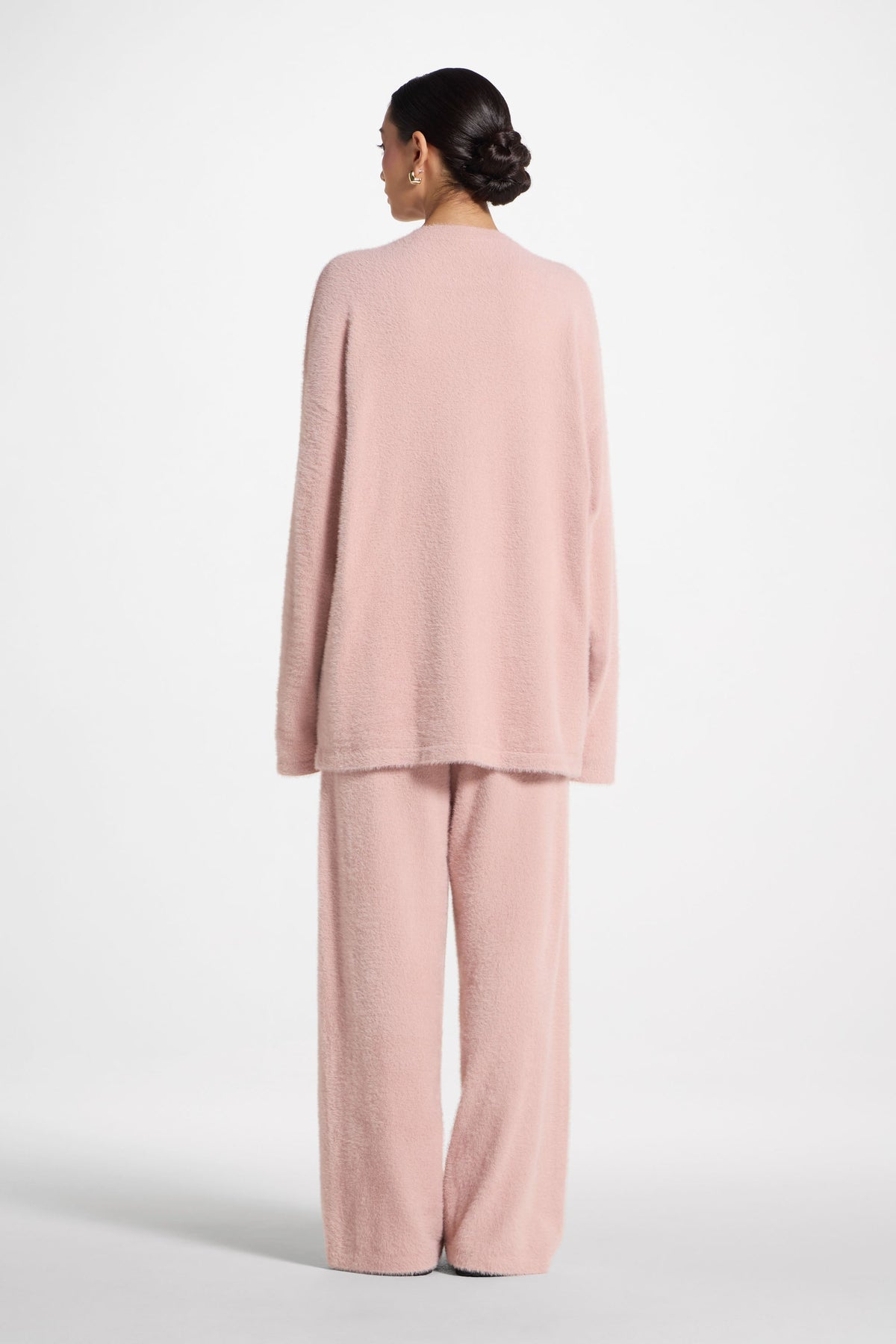 Mink Oversized Sweater - Pink