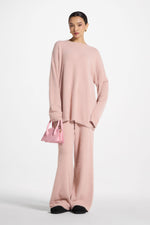 Mink Oversized Sweater - Pink