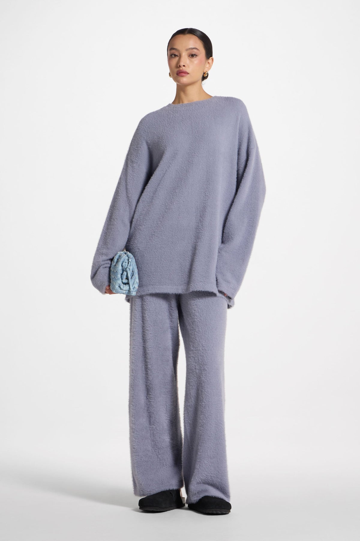 Mink Oversized Sweater - Rain