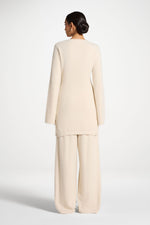 Mink Tunic Sweater - Off White