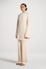 Mink Tunic Sweater - Off White