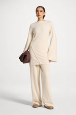 Mink Tunic Sweater - Off White