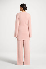Mink Tunic Sweater - Pink