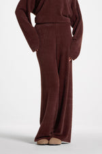 Mink Wide Leg Pants - Brown