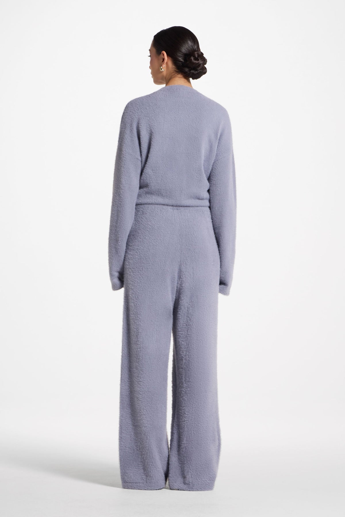 Mink Wide Leg Pants - Rain