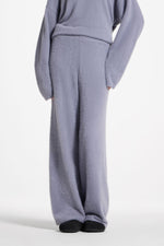 Mink Wide Leg Pants - Rain