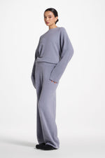 Mink Wide Leg Pants - Rain